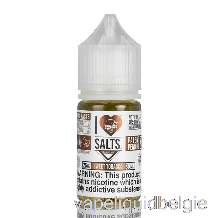 Vape België Zoete Tabak - Ik Hou Van Zouten - 30ml 25mg